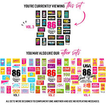 Load image into Gallery viewer, 86 Motivational, Inspirational, Positive Affirmation, Encouragement, Gratitude, Appreciation, Mindfulness, Quotes & Kindness Chalkboard Mini Note Cards by Tiny Love Cards - Business Card Size (Vol.3)