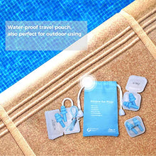 Load image into Gallery viewer, ANBOW Ear Plugs for Sleeping Noise Cancelling. Reusable Silicone Earplugs. Custom Fit - Noise Reduction for Sleeping, Concerts, Work & Swimming. Adjustable to Ear Size. 3 Pairs + Travel Pouch