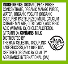 Load image into Gallery viewer, Earth's Best Organic Sesame Street Toddler Fruit Yogurt Smoothie, Pear Mango, 4.2 Oz Pouch (Pack of 12)
