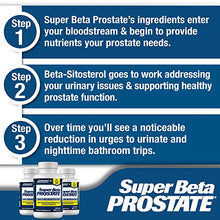 Load image into Gallery viewer, Super Beta Prostate – Over 15 Million Bottles Sold – Urologist Recommended Prostate Supplement for Men - Reduce Bathroom Trips Night, Promote Sleep & Bladder Emptying, Beta Sitosterol (60ct, 1 Bottle)