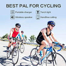 Load image into Gallery viewer, Outdoor Bluetooth Speakers Portable Bicycle Speaker Zealot S1 4000mAh Power Bank Splashproof Speakers with Microphone Full Outdoor Accessories (Bike Mount, Carabiner.)(Gray)
