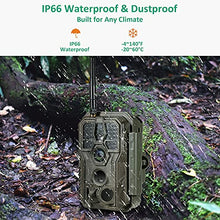 Load image into Gallery viewer, GardePro E8 Trail Camera Wi-Fi 32MP 1296P Fast 0.1s Trigger Speed Motion Activated 100ft Night Vision IP66 Waterproof