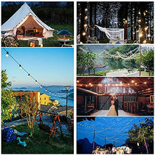 Load image into Gallery viewer, String Light Hanging Kit with 170ft Coated 304 Stainless Steel Wire Rope, Outdoor Lights Guide Wire, Turnbuckle Hooks, Light Hanging Kit, Globe String Lights Suspension Kit for Patio, Garden