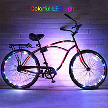 Load image into Gallery viewer, Tesoky Tire Lights for Bicycle,Led Lights for Bike 2 Pack Lights for Bike Tires for Teen Boys