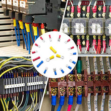Load image into Gallery viewer, Qibaok 1500pcs Wire Connectors Insulated Electrical Wire Terminals Wire Crimp Connector Ring Fork Spade Butt Connector Kit