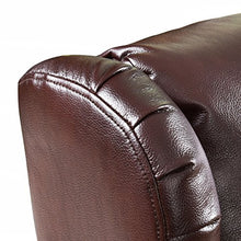 Load image into Gallery viewer, Giantex Electric Lift Chair Power Lift Reclining for Living Room Bedroom Elder People with Remote Control, Red Brown
