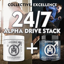 Load image into Gallery viewer, Modern Man V3 - Testosterone Booster + Thermogenic Fat Burner for Men, Boost Focus, Energy & Alpha Drive - Anabolic Weight Loss Supplement & Lean Muscle Builder | Lose Belly Fat - 60 Pills