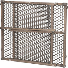Load image into Gallery viewer, Safety 1st Vintage Wood Baby Gate with Pressure Mount Fastening (Gray)