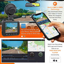 Load image into Gallery viewer, Rove R2-4K Dash Cam Built in WiFi GPS Car Dashboard Camera Recorder with UHD 2160P, 2.4" LCD, 150° Wide Angle, WDR, Night Vision