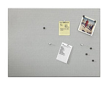 Load image into Gallery viewer, Umbra Bulletboard – Cork Board, Bulletin Board and Magnetic Board for walls – Modern Look with Dual Surface Design – Includes 12 Pushpins and 12 Magnets, 21x15 Inches