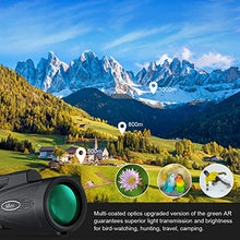 Load image into Gallery viewer, Allkeys 16x55 High Definition Monocular Telescope and Quick Smartphone Holder,2020 Newest Waterproof Monocular,Day & Low Night Vision,BAK4 Prism for Wildlife Bird Watching Hunting