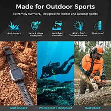Load image into Gallery viewer, Kospet Smart Watches for Men – Bluetooth Call (Answer/Make Call) 5ATM Waterproof Fitness Watch Tracker for Android iOS iPhones with Heart Rate Blood Pressure - 1.72" Tactical Outdoor Sports Smartwatch