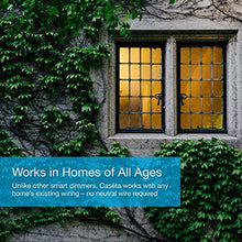 Load image into Gallery viewer, Lutron Caseta Smart Home Dimmer Switch, Works with Alexa, Apple HomeKit, and the Google Assistant | for LED Light Bulbs, Incandescent Bulbs and Halogen Bulbs | PD-6WCL-WH | White