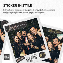 Load image into Gallery viewer, me & my BIG ideas Pocket Pages Stickers - The Happy Planner Scrapbooking Supplies - Love Yourself Theme - Multi-Color - Perfect for Scrapbooking & Paper Crafts - 6 Sheets, 49 Stickers Total