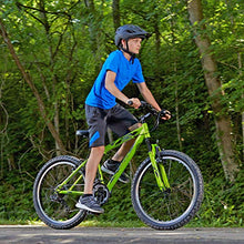Load image into Gallery viewer, Huffy Hardtail Mountain Trail Bike 24 inch, 26 inch, 27.5 inch, 24 Inch Wheels/16.75 Inch Frame, Matte Acid Green