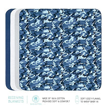 Load image into Gallery viewer, The Peanutshell Newborn Layette Gift Set for Baby Boys | 23 Piece Newborn Boy Clothes & Accessories Set | Fits Newborns to 3 Months | Blue Camo
