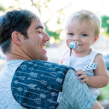 Load image into Gallery viewer, Baby Burp Cloths Pack of 5 by Dodo Babies + 2 Pacifier Clips + Pacifier Case, Premium Quality Unisex Boy or Girls Soft and Absorbent, Excellent Baby Shower/Registry Gift