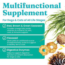 Load image into Gallery viewer, Solid Gold SeaMeal Multivitamin for Cats & Dogs - Grain Free Kelp Supplement - Digestive Enzymes for Dogs - Gut Health & Immune Support - Healthy Skin & Coat - Omega 3 & Superfood Powder - 1 LB