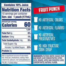 Load image into Gallery viewer, Capri Sun Fruit Punch Naturally Flavored Juice Drink Blend (10 ct Box, 6 fl oz Pouches)