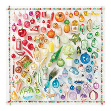 Load image into Gallery viewer, Galison 500 Piece Rainbow Ornaments Christmas Jigsaw Puzzle, Holiday Puzzle with Vibrant Colors (735351740)
