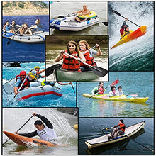 Load image into Gallery viewer, zhgzhzwlf Boat Oars Telescopic Paddle Detachable Combo Dual Purpose Long Oars 49in Extendable Aluminum Marine Oar to 83in for All Kinds of Kayak and Boat 1 Pair