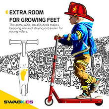 Load image into Gallery viewer, Swagtron SK1 Kick Start Electric Scooter for Kids with Extended Life Battery, ATSM Certified, Adjustable, Ages 5+, Cotton Candy Pink