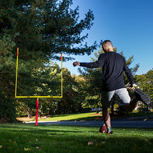 Load image into Gallery viewer, Franklin Sports Authentic Steel Football Goal Post 8.5' x 5.5' - Post for Kids - Football Goal Post Set - Kicking Field Goals - Youth Football Set - Portable Football Goal Post