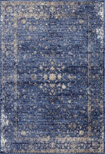 Load image into Gallery viewer, Persian-Rugs 2817 Distressed Blue 8 x 10 Area Rug Carpet Large New
