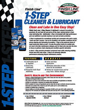 Load image into Gallery viewer, Finish Line 1-Step Bicycle Chain Cleaner & Lubricant 4oz Squeeze Bottle