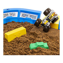 Load image into Gallery viewer, Monster Jam, Monster Dirt Arena 24-Inch Playset with 2lbs of Monster Dirt and Exclusive 1:64 Scale Die-Cast Monster Jam Truck