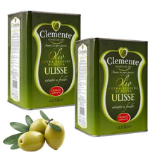 Load image into Gallery viewer, Clemente Ulisse Extra Virgin Olive Oil | NON GMO | Cold Extracted | (101 Fl Oz (3lt) - Pack of 2)