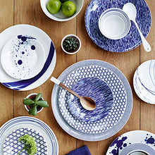 Load image into Gallery viewer, Royal Doulton Pacific 9" Accent Plate Set, 9.3", Blue/White