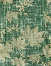 Load image into Gallery viewer, VATPAVE Mens Front Pocket Hawaiian Shirts Casual Short Sleeve Button Down Beach Shirts 3X-Large Green Leaves Flower