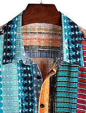 Load image into Gallery viewer, VATPAVE Mens Floral Hawaiian Shirts Short Sleeve Button Down Beach Shirts 3X-Large Multicolor
