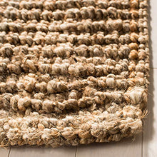 Load image into Gallery viewer, Safavieh Natural Fiber Collection NF447A Handmade Chunky Textured Premium Jute 0.75-inch Thick Runner, 2'6" x 20' , Natural