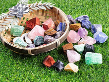 Load image into Gallery viewer, UU UNIHOM 3 lbs Bulk Rough Madagascar Stones Mix - Large 1" Natural Raw Stones Crystal for Tumbling, Cabbing, Fountain Rocks, Decoration,Polishing, Wire Wrapping, Wicca & Reiki Crystal Healing