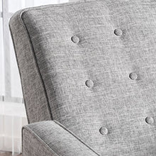 Load image into Gallery viewer, Christopher Knight Home Mervynn Mid-Century Modern Fabric Recliners, 2-Pcs Set, Light Grey Tweed