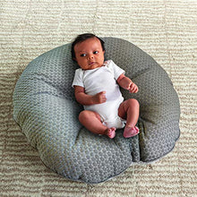 Load image into Gallery viewer, Boppy Preferred Newborn Lounger, Gray Penny Dot
