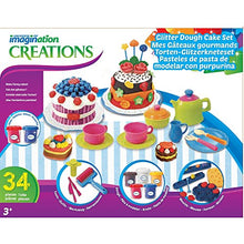 Load image into Gallery viewer, Imaginarium Dough Glitter Cake Set, Multi (5F63EB7)