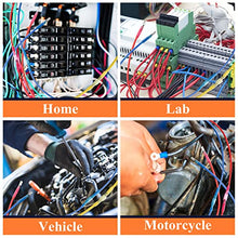 Load image into Gallery viewer, 300PCS Heat Shrink Bullet Connectors, Camtek Heat Shrink Female & Male Bullet Butt Connector Insulated Waterproof Marine Crimp Automotive Electrical Bullet Connectors Wire Splice Terminals Kits