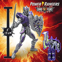 Load image into Gallery viewer, Power Rangers Dino Fury Void Knight 6-Inch Action Figure Toy Inspired by TV Show with Dino Fury Key and Dino-Themed Accessory for Ages 4 and Up
