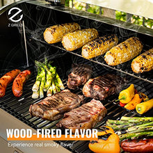 Load image into Gallery viewer, Z Grills Wood Pellet Grill & Smoker, 8 in 1 BBQ Grill for Outdoor Cooking, Auto Temperature Control, 697 sq in Cooking Area, 7002E