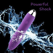 Load image into Gallery viewer, G Spot Bullet Vibrator Nipple Clitoris Stimulator USB Rechargeable for Travel - 10 Modes Portable Waterproof Mini Orgasm Vaginal Anal Massager Adult Sex Toys for Women