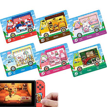 Load image into Gallery viewer, 6pcs Collaboration Pack for Animal Crossing New Horizons ACNH Amiibo Mini Card, RV Villager Furniture Compatible with Switch/Switch Lite/New 3DS