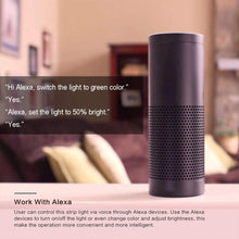 Load image into Gallery viewer, LED Strips Lights 5m IR Remote WiFi LED Smart Lights SMD 5050 RGB IP65 Waterproof WiFi Echo Google Home IFTTT IP65 150led Power Supply