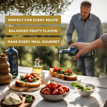 Load image into Gallery viewer, Olea Kotti EVOO 250ML Ultra Premium Extra Virgin Olive Oil, First Cold Press Rich in Antioxidants & Polyphenols Single Farm Origin Product of Tunisia Marasca, 250 ML Glass Bottle
