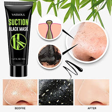 Load image into Gallery viewer, Vassoul Blackhead Remover Mask, Peel Off Blackhead Mask, Black Mask - Deep Cleansing Facial Mask for Face & Nose