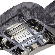 Load image into Gallery viewer, OxGord Sheepskin Seat Covers (Pack of 2) Wool Sheep Skin Shearling Car Accessories Best for Front Bucket Auto Seats Cover on Cars Truck SUV Van - Lambs Lambskin Gray Fleece Plush Cushion