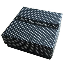 Load image into Gallery viewer, COOLSTEELANDBEYOND Special Design Leaf Link Silver Color Bracelet Free Link Removal Kit