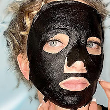 Load image into Gallery viewer, MECMOR Dark Spot Facial Treatment Mask with Arbutin Vitamin C Hyaluronic Acid, Reduce Dark Spots Pigmentation Acne Marks, Hydrating Antiaging Sheet Masks for Sensitive Blemished Skin, 5 Pcs Merry Christmas Gift Happy New Year